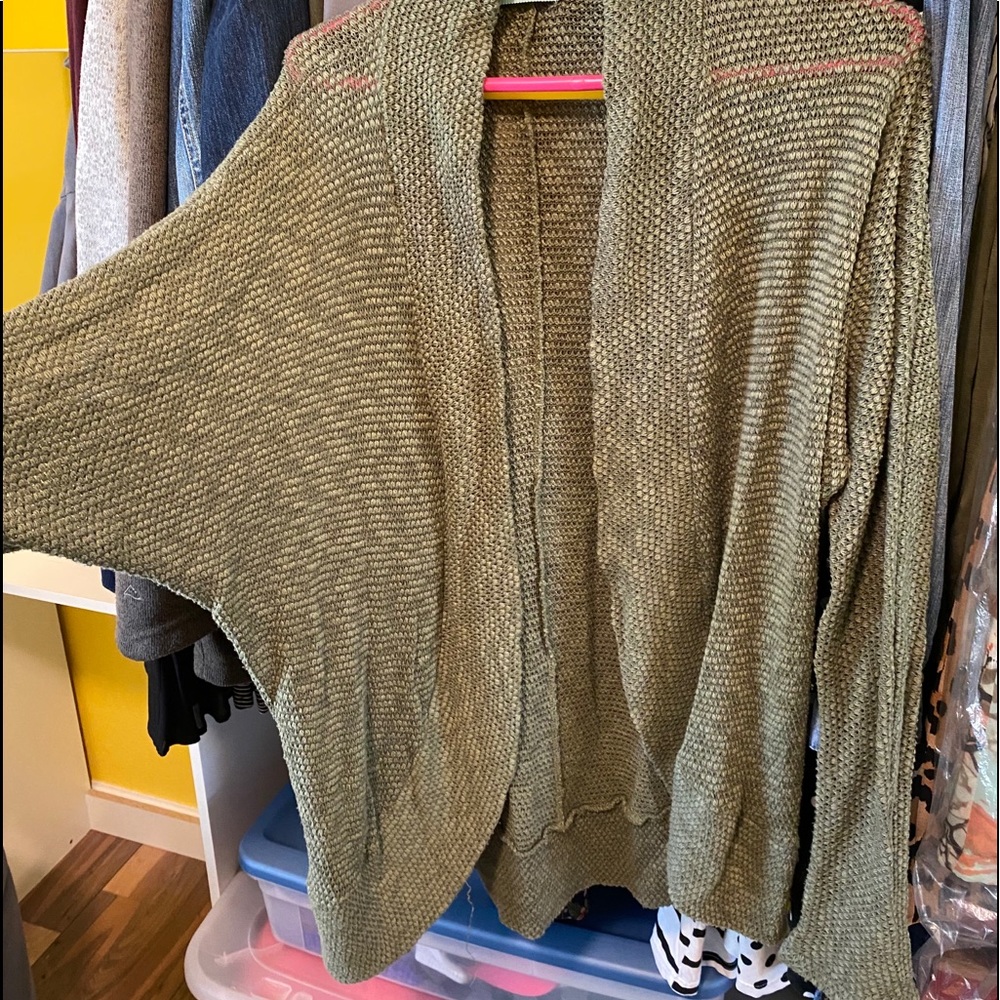Maurices Green Dolman Sleeve Cardigan